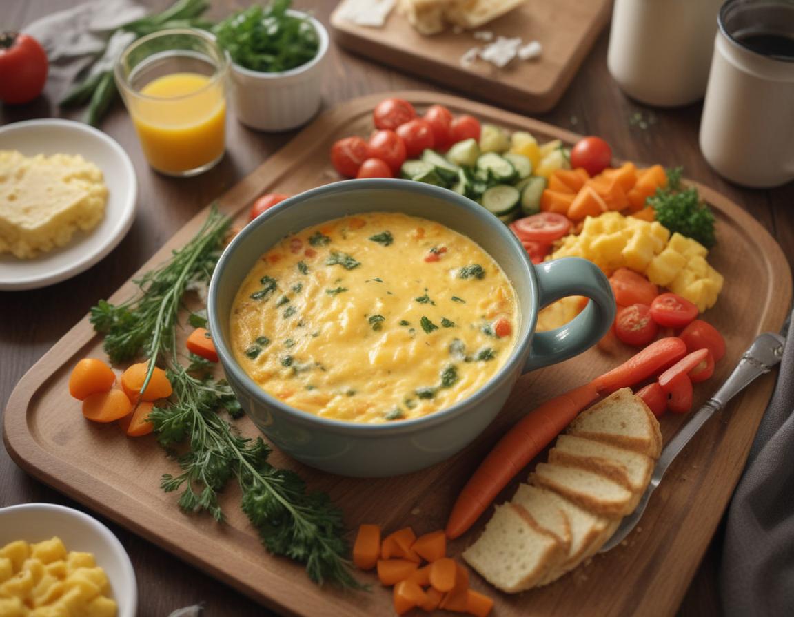 Cheesy mug mac and cheese