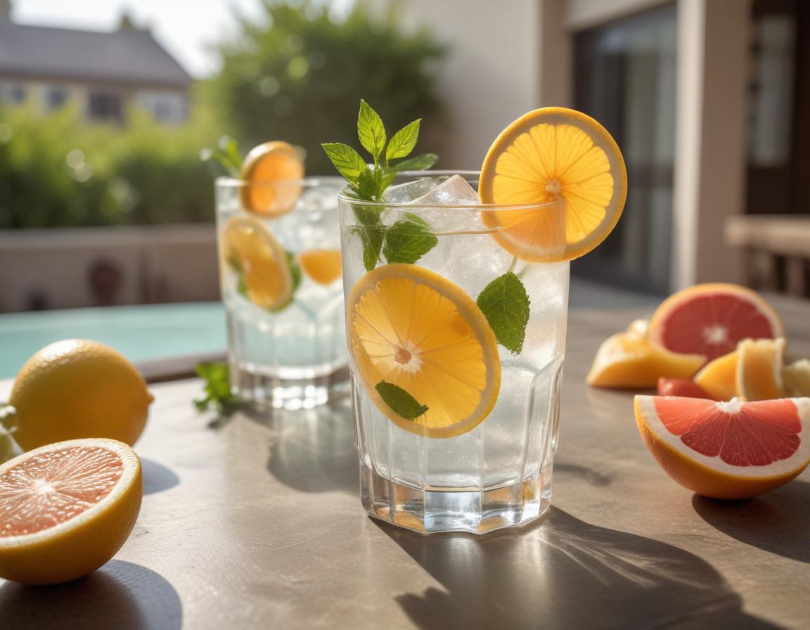 Cozy latte topped with cinnamon and honey on a wooden breakfast table
