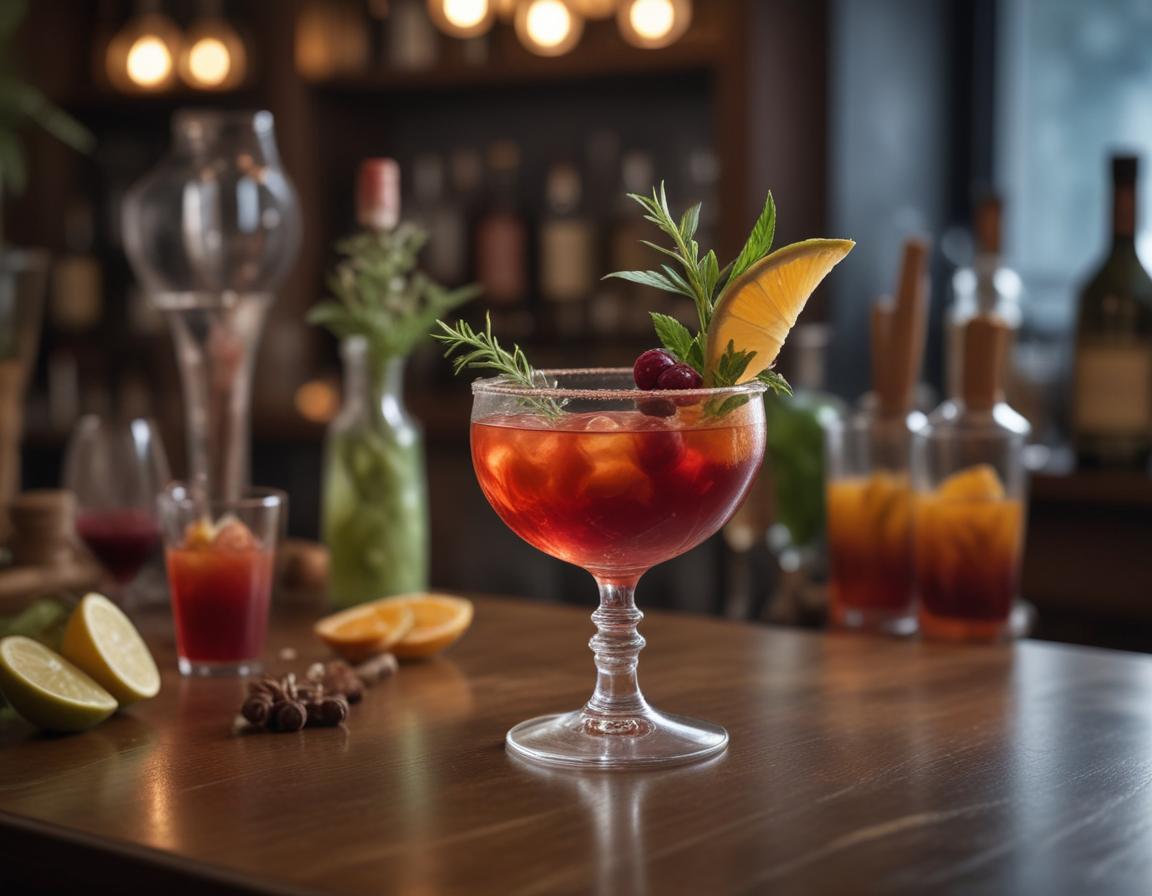 Exotic Fruits and Herbs for Mixology