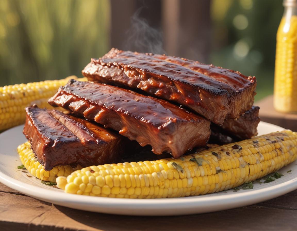 A sparkling glass pitcher filled with iced tea and lemon slices, surrounded by fresh mint leaves, strawberries, and cubes of ice on a wooden table, photo-realistic