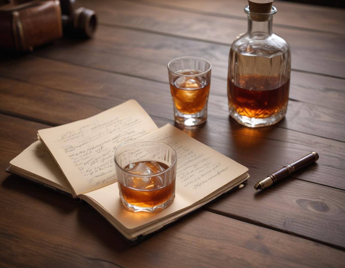 Speakeasy-inspired home bar with vintage decor and classic cocktail ingredients